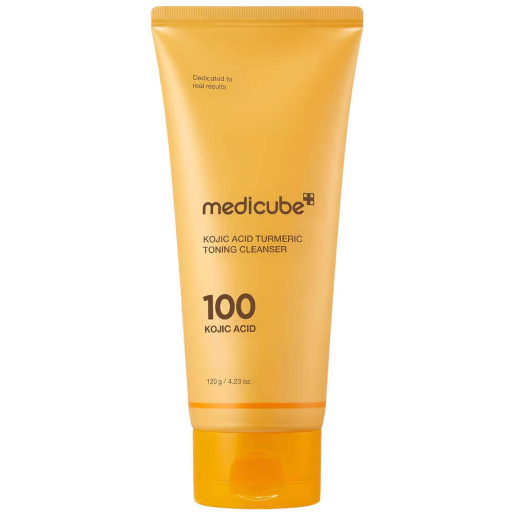 1-1-1 Пенка для умывания с кислотами medicube Kojic Acid Turmeric Toning Cleanser,120мл — изображение 1