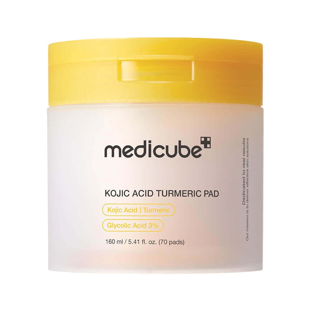 1-2-1 Отшелушивающие тонер-пэды с койевой кислотой medicube Kojic Acid Turmeric Pad,70шт — изображение 1