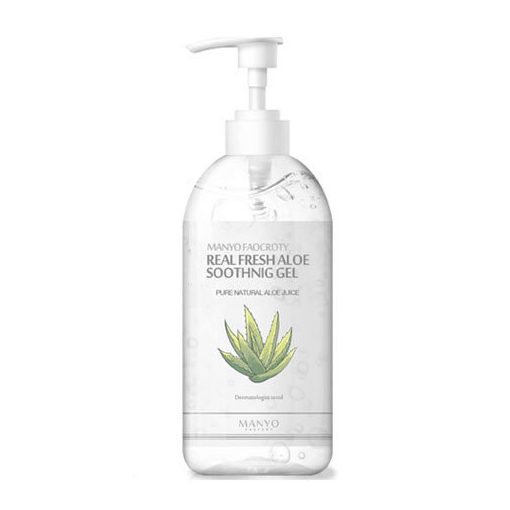 300 Успокаивающий гель с алоэ Manyo Real Fresh Aloe Shooting Gel,300мл — изображение 1