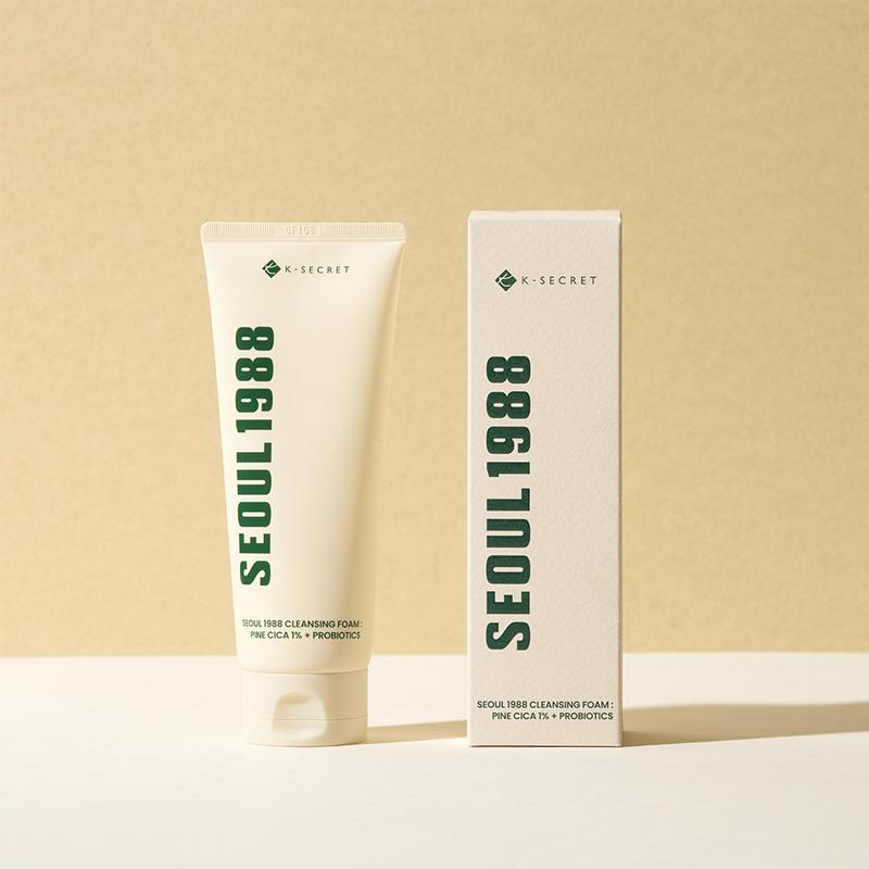 67381227 Пенка для умывания Seoul 1988 Cleansing Foam: Pine Cica 1% + Probiotics, 150мл — изображение 1
