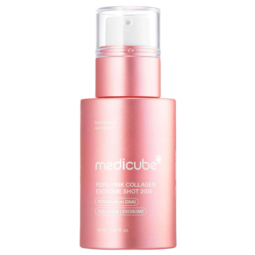 8 Омолаживающая ампула с микроиглами medicube PDRN Pink Collagen Exosome Shot Serum 2000,30мл — изображение 1