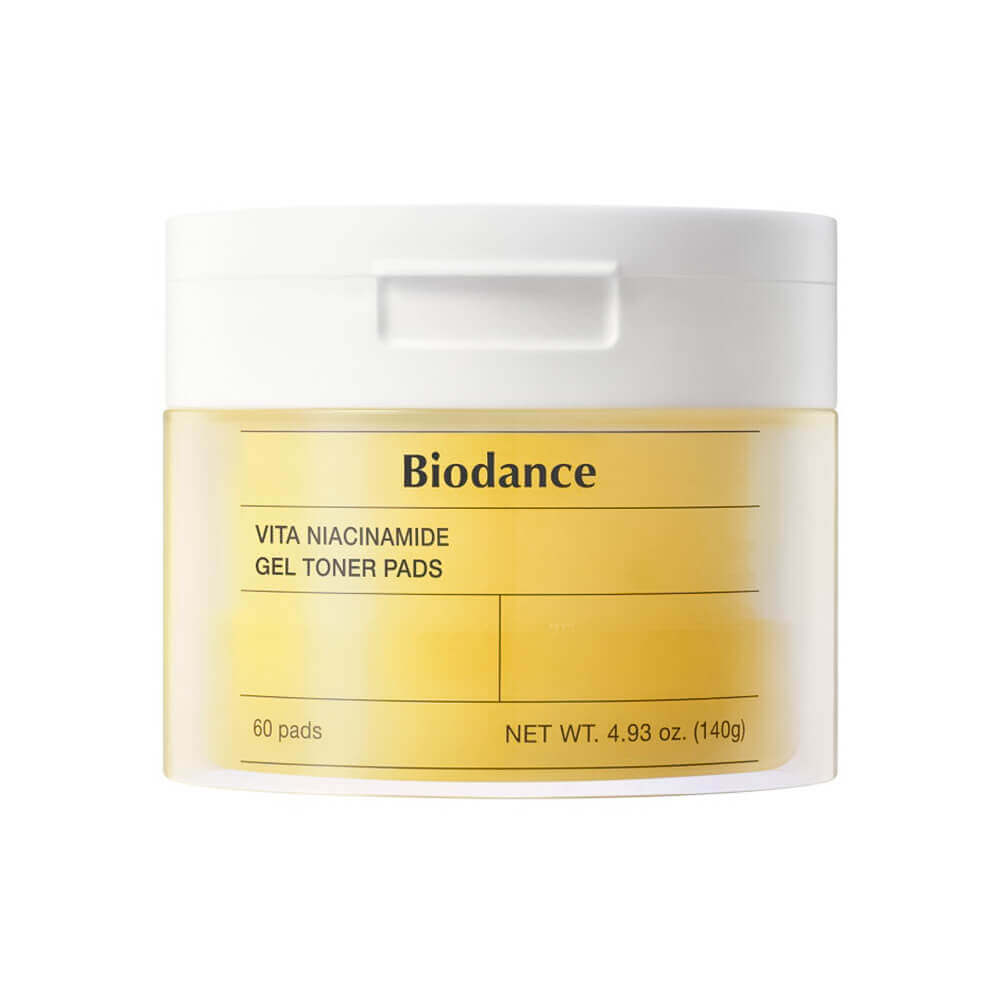 biodance-vita-niacinamide-gel-toner-pad Осветляющие пэды с ниацинамидом для сияния кожи Biodance Vita Niacinamide Gel Toner Pad,60 шт. (140 г) — изображение 1