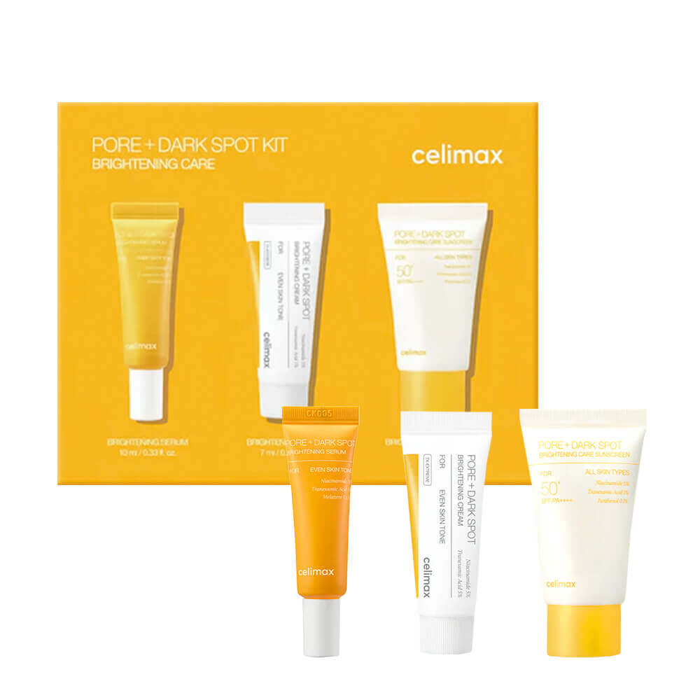 celimax-pore_dark-spot-brightening-kit Набор миниатюр для выравнивания тона Celimax Pore+Dark Spot Brightening Kit — изображение 1