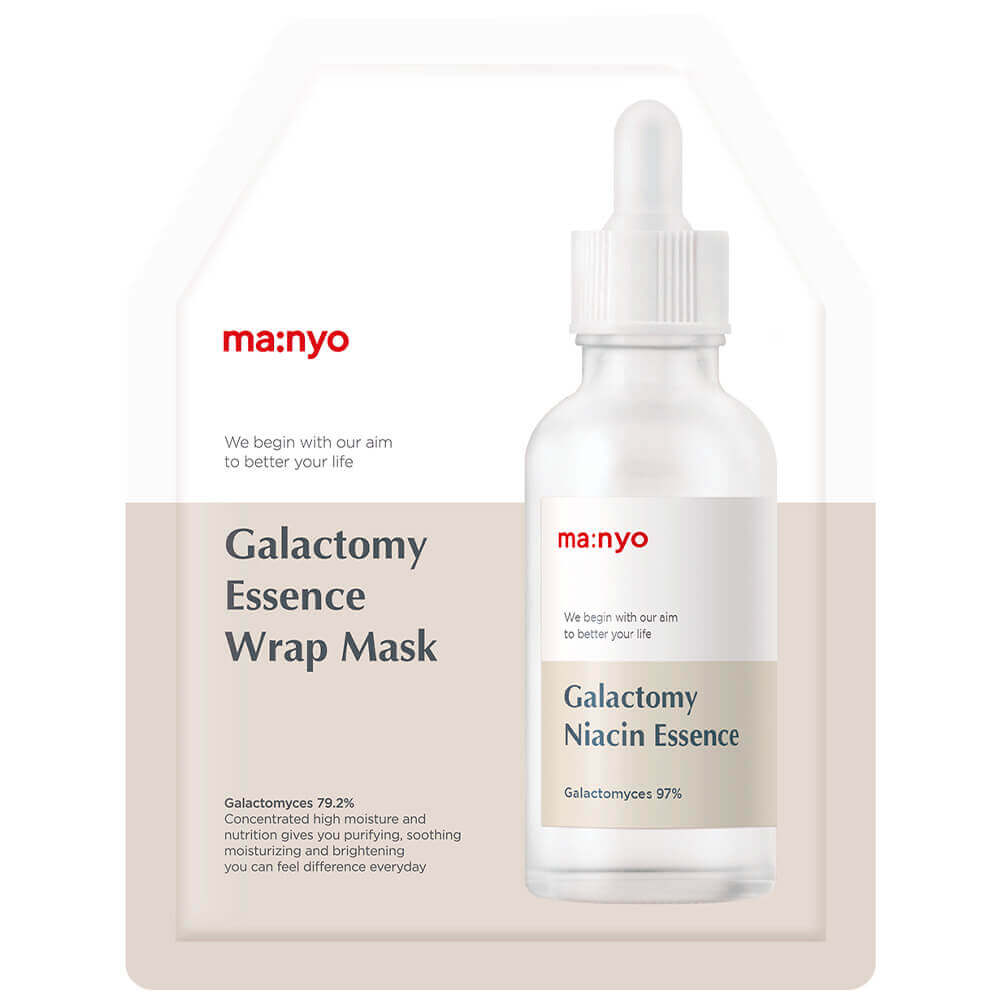 manyo-galactomy-essence-wrap-mask_ Гидрогелевая маска для проблемной кожи Manyo Galactomy Essence Wrap Mask — изображение 1