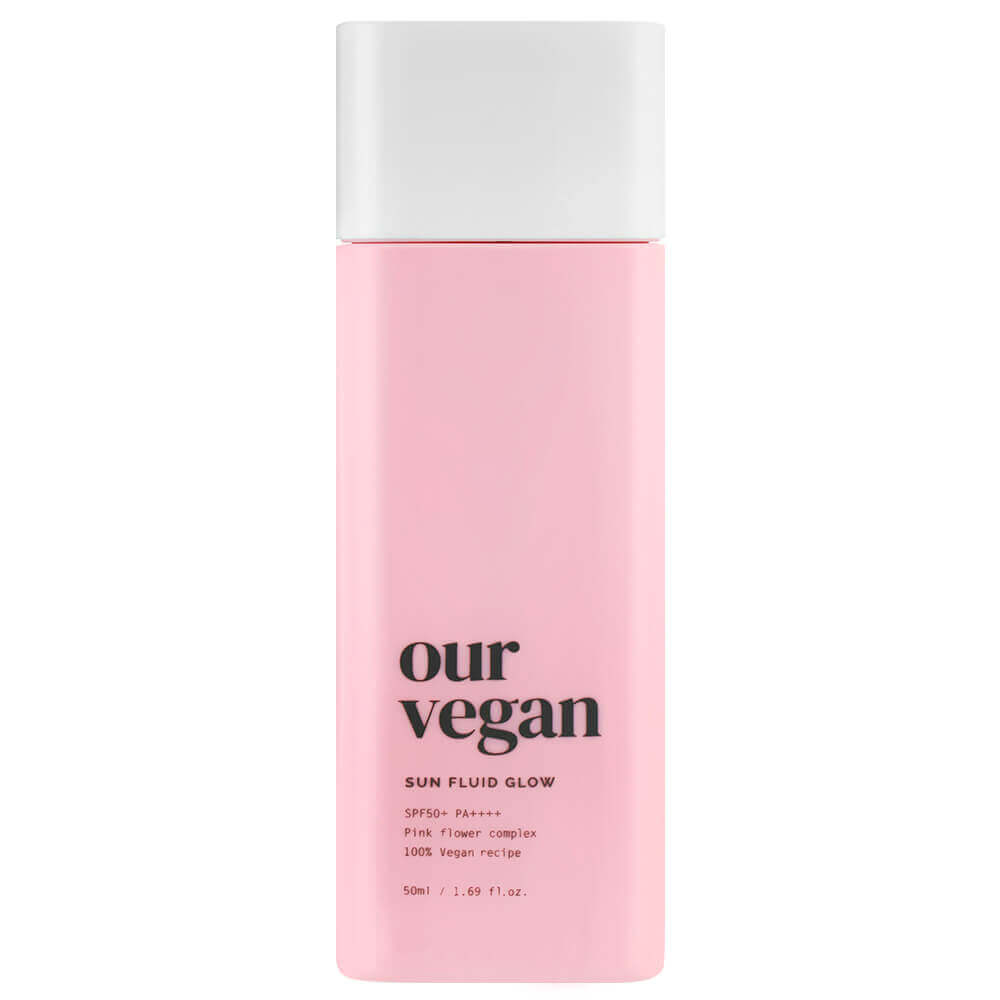 manyo-our-vegan-sun-fluid-glow-spf-50_-pa_ Солнцезащитный флюид для сияния кожи Manyo Our Vegan Sun Fluid Glow SPF 50+ PA++++,50мл — изображение 1
