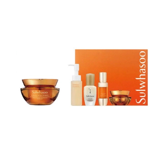 sk7gtruhbqa Обновляющий крем для лица с женьшенем в наборе 60мл Sulwhasoo Concentrated Ginseng Renewing Perfecting Cream EX Classic Set — изображение 1